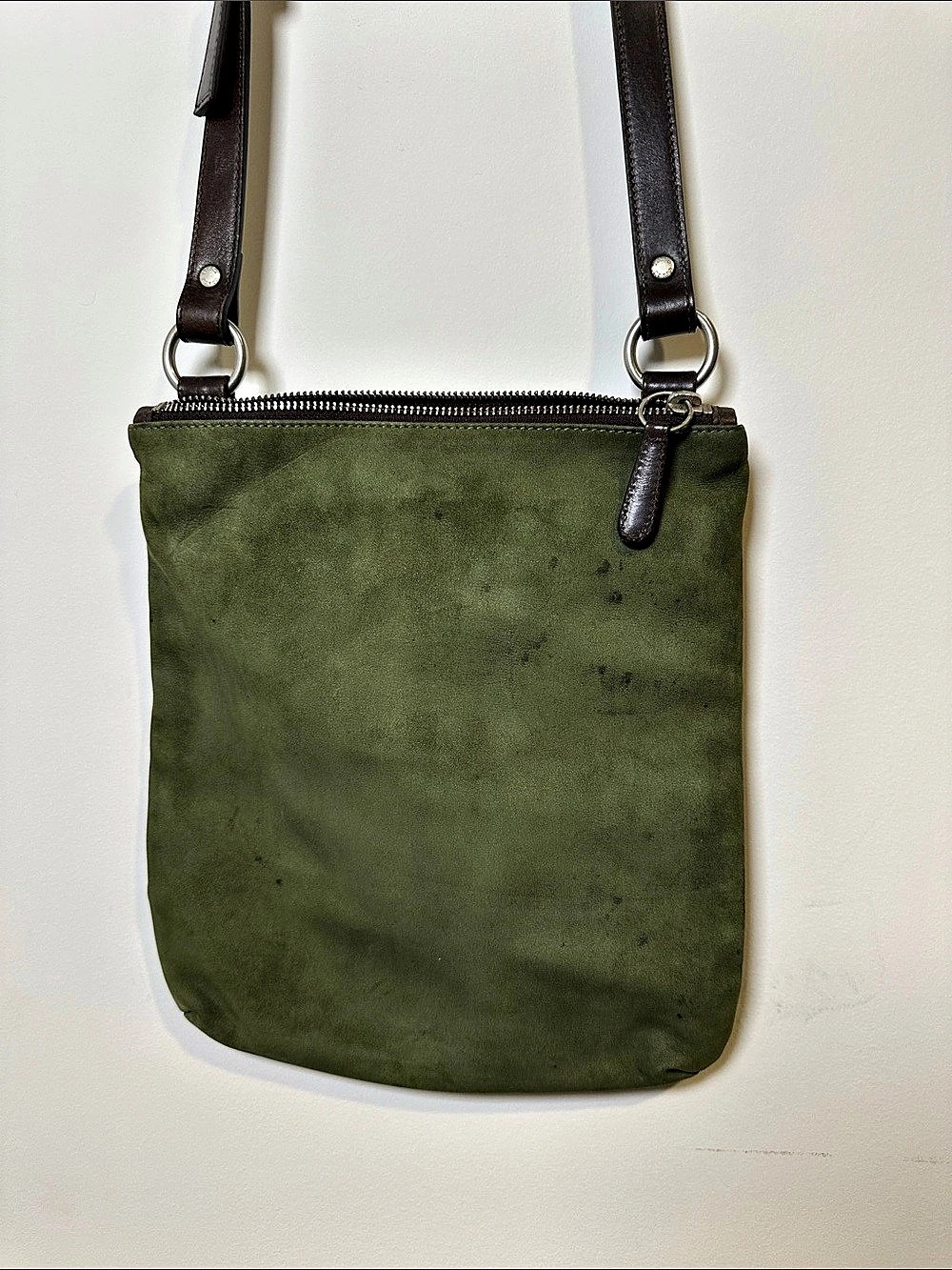 COACH Crossbody Bag in Green & Brown